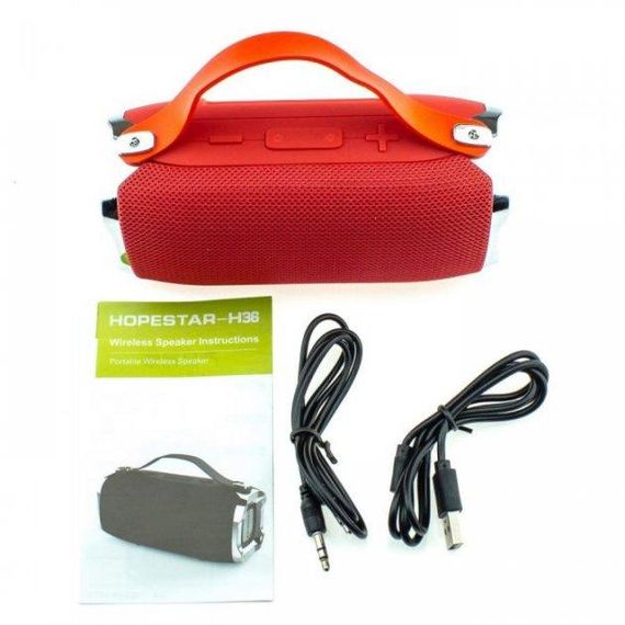 Портативна Bluetooth-колонка Hopestar H36 бездротова колонка з радіоприймачем фм бумбокс | Зображення 5