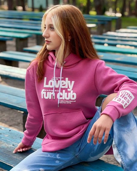 Худі для дівчинки Носи своє 140 Рожевий (p-5277-134551) | Зображення 8