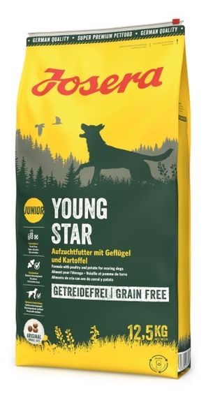 Сухий корм з птахом для цуценят Josera Young Star 12.5 кг