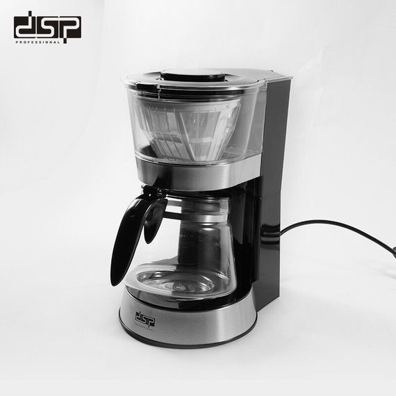 Кофеварка капельная для дома электрическая 1,2л 800W DSP. | Зображення 6