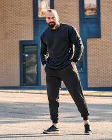 Костюм світшот чорний S L