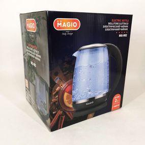 Тихий чайник с подсветкой 2 л Magio MG-982 2200 Вт, Качественные электрочайник, Электрочайник удобный TL-56