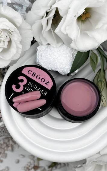 Гель для нарощення нігтів Crooz Builder gel 03 (нюдовий) 15мл | Зображення 4