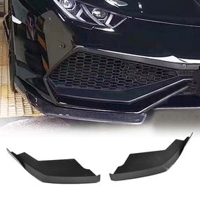 Флапсы переднего бампера V1 Карбон для Lamborghini Huracan 2014- гг