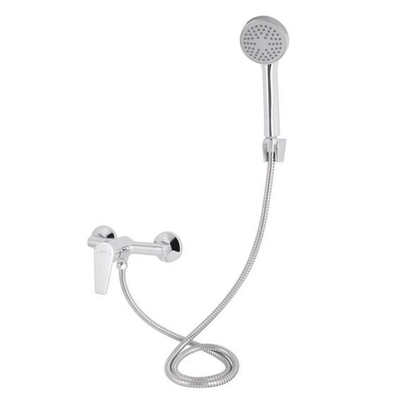 Змішувач для душу Lidz Gloria 010 (з душовим гарнітуром) (k35) LDGLO010CRM35101 Chrome | Зображення 2