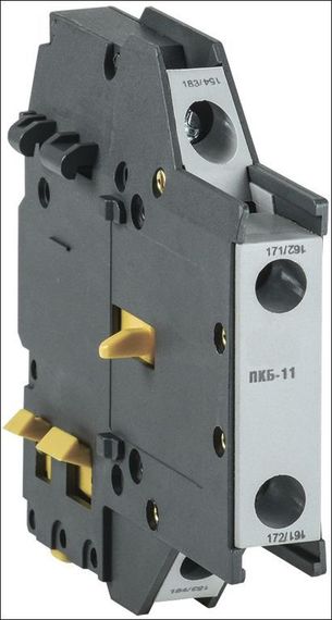 Приставка ПКБ11 додатковий контакт боковий 1NO+1NC Ny95504006
