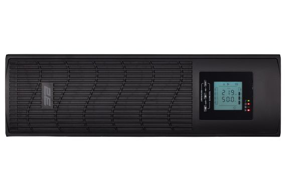 Джерело безперебійного живлення 2E  PS2000RT, 2000VA/1800W, RT3U, LCD, USB, 6xC13 (2E-PS2000RT) | Зображення 4