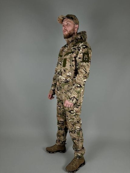 Тактичний демісезонний костюм Soft Shell UT мультикам | Зображення 1