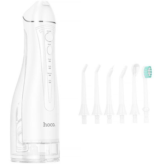 Іригатор для порожнини рота Hoco HP63 Electric Oral with large-capacity White | Зображення 4