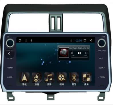 Штатний головний пристрій Soundbox SBMU-8117 для Toyota Prado LC150 2018+