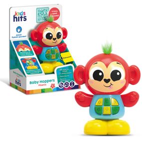 Музыкальная игрушка Обезьянка KH11/003 Kids Hits, свет, стихи, мелодии, в коробке (4897126750973)