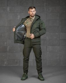 Зимовий тактичний костюм Zero Omni-Heat oliva ВТ7967