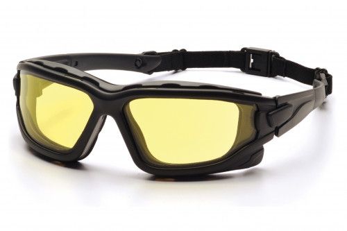 Окуляри захисні з ущільнювачем Pyramex i-Force XL (amber) Anti-Fog, жовті | Зображення 1