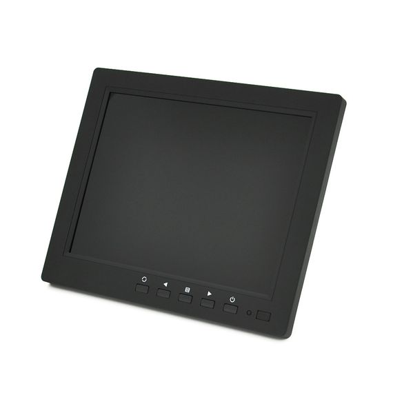 Монітор для відеоспостереження TFT 8" 1024x768 (HDMI + VGA + BNC + AV)