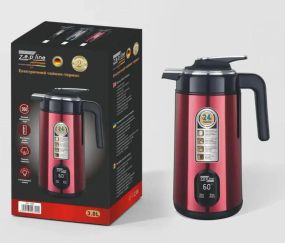 Бордо Электрочайник термос Zepline ZP-123-R 3л 2200 Вт