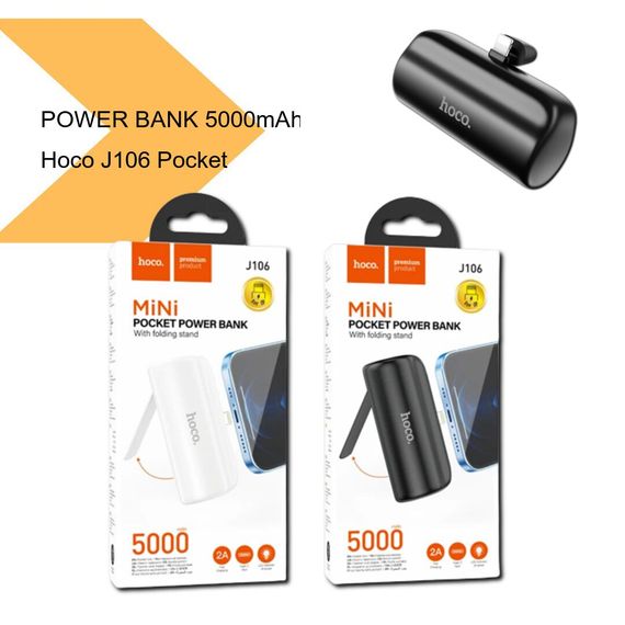 Power Bank [новий бренд] J106 Pocket 5000mAh Type-C (44534-J106_268) | Зображення 7