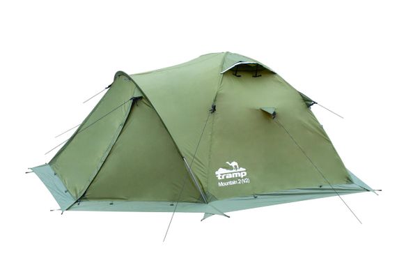 Палатка Tramp Mountain 2 местная Зеленая TRT-022-green (UTRT-022-green) | Зображення 2