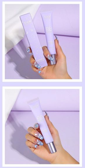 Консилер із повним покриттям BB-крем Сильний зволожуючий Тонований BB-крем для основи Легкий освітлюючий крем для обличчя Водостійкий Натуальний | Зображення 1