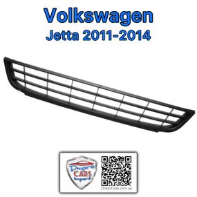 Volkswagen Jetta 2011-2014 решетка бампера, 5C68536779B9