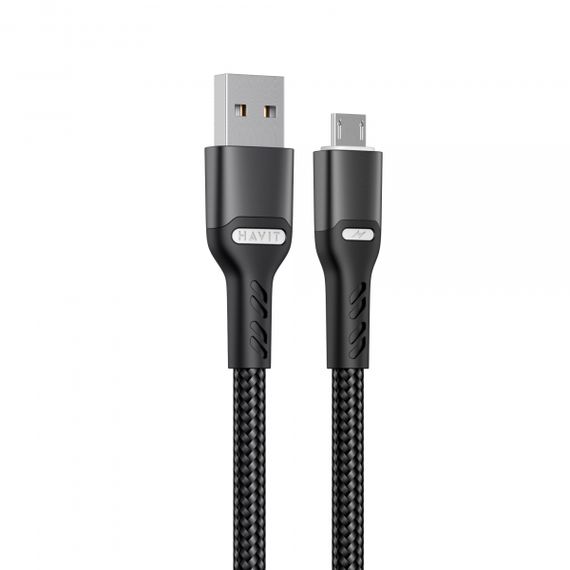 Кабель Micro USB HAVIT HV-CB6215 3A 1м | Зображення 2