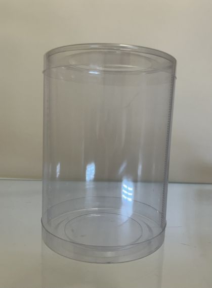 Тубус пластиковий 110*150 харчовий прозорий