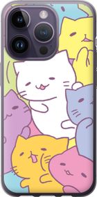 Чехол на iPhone 14 Pro Котики "2534u-2646-17620"