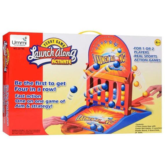 Настільна інтерактивна гра Ummi 20788 Launch Along Red / Blue | Зображення 1