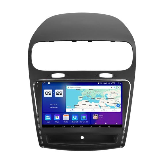 Штатна магнітола серії Mekede M200S 2K під Dodge Journey JC 2011-2020 (Fiat Freemont 2011-2016) 9 дюймів