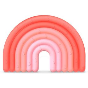 Прорезыватель Suavinex силиконовый с пузырьками/розовый (401434)