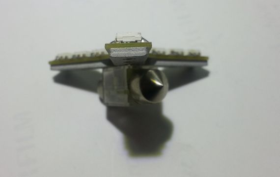 Світлодіодна софитная автолампи, 31mm, FT-1031-9HP3 (Ceramic Substrate) (~130 Lm) | Зображення 4