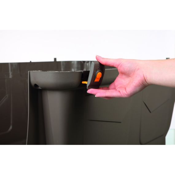 Контейнер-переноска Trixie для собак Skudo 6 вагою до 40 кг коричнева пластик розмір M-L 63x70x92 см | Зображення 2