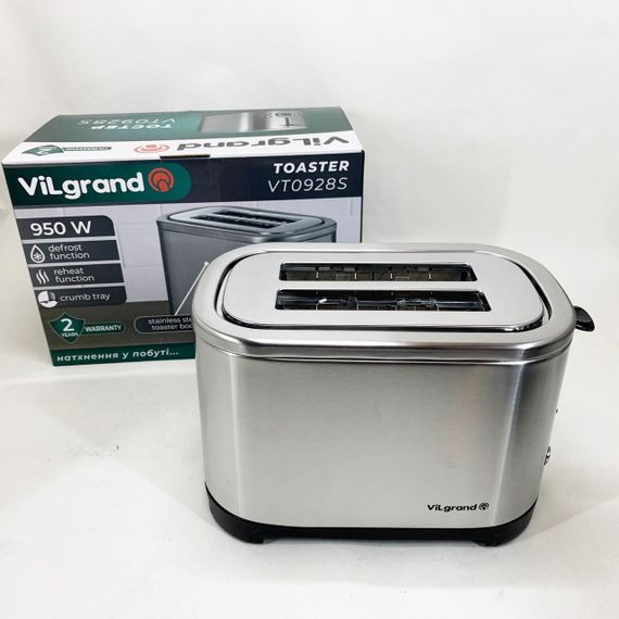 Тостер для будь-якого хліба ViLgrand, Тостер з підйомником для маленьких скибочок OF-25 | Зображення 2