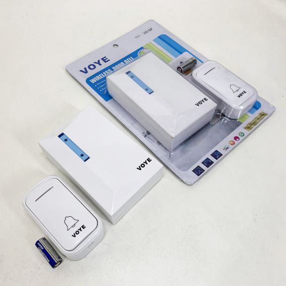 Дзвінок бездротової Mz Voye Battery Дистанційний дзвінок на двері