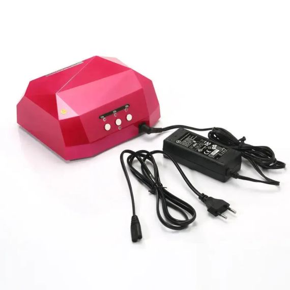 Лампа для ногтей 36W Diamond Pink | Зображення 3