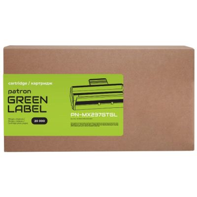 Тонер-картридж Patron Sharp MX-237GT Green Label (PN-MX237GTGL) | Зображення 1