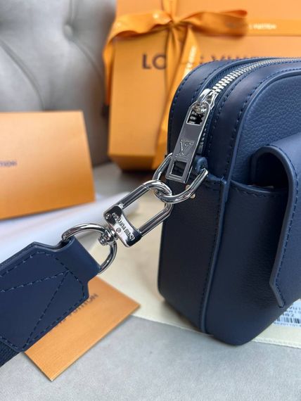 Месенджер синій Louis Vuitton Fastline Blue c877 | Зображення 5