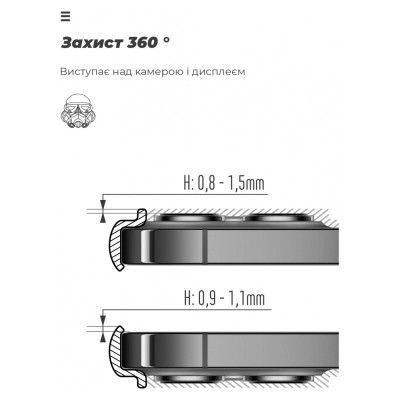 Чехол для мобильного телефона Armorstandart ICON Case Samsung S23FE 5G Camera cover Lilac (ARM69631) - Топ | Зображення 9