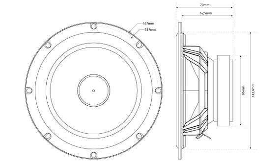 Компонентна акустика MTX TX265S | Зображення 5