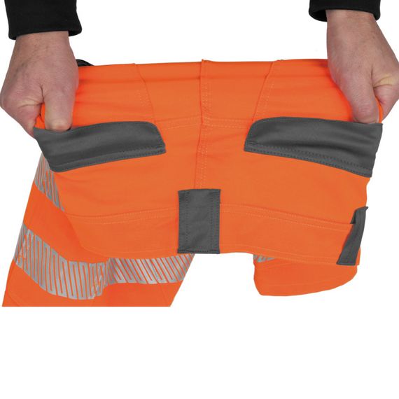 Штани робочі NEON, сигнальні, оранжеві, розмір 50 | Зображення 2