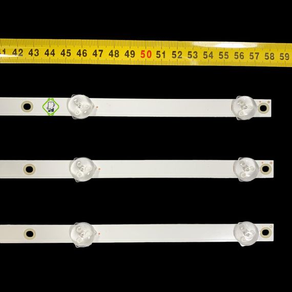 LED підсвітка TV 32" 584mm 6-led 4708-K320WD-A2113N01 32PFL3045 LE32D59 3 пін 1шт. | Зображення 4