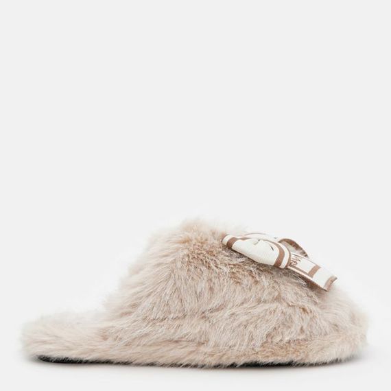 Домашні тапочки жіночі 591148 Бежеві 36-37 38-39 40-41 | Зображення 2