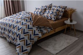 Постільна білизна євро ТЕП Soft dreams Geometry Pasion 2-03859-25910 200х215 см