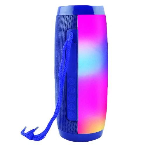 Колонка портативная Bluetooth T&G TG157 blue синяя | Зображення 3