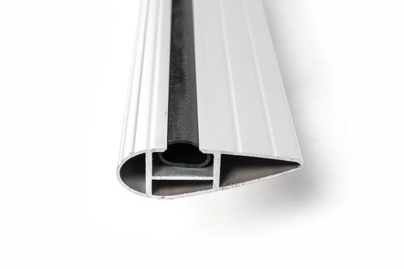 Перемычки на рейлинги без ключа Flybar V1 (2 шт) до 110 см, Серый для Peugeot Partner Tepee 2008-2018 гг | Зображення 6