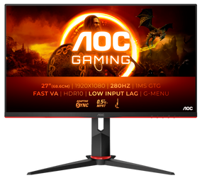 Монiтор 27" AOC 27G2ZN3/BK Black/Red