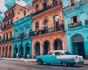 Картина за номерами. Art Craft "Яскрава Куба" 40 * 50 см 10536-AC