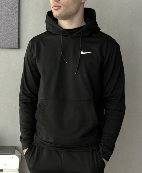 Демісезонний костюм чорний худі/штани  + жилетка Nike | Зображення 5