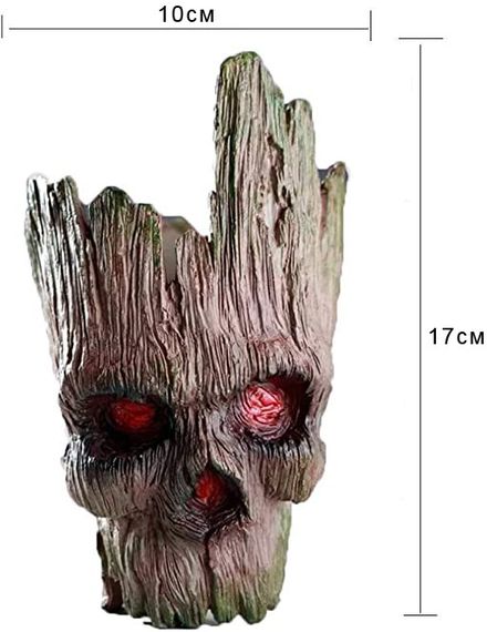 Квітковий горщик кашпо Primo Wood для квітів та канцелярії | Зображення 6