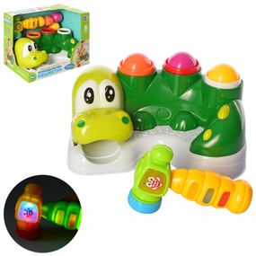 Стучалка Limo Toy Крокодил M5475 28 см