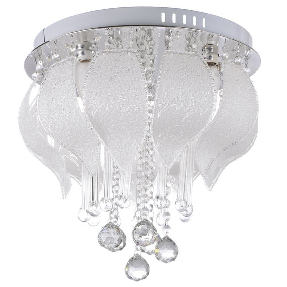 Люстра потолочная торт хрустальная E14 CH (BCL-459C/3)